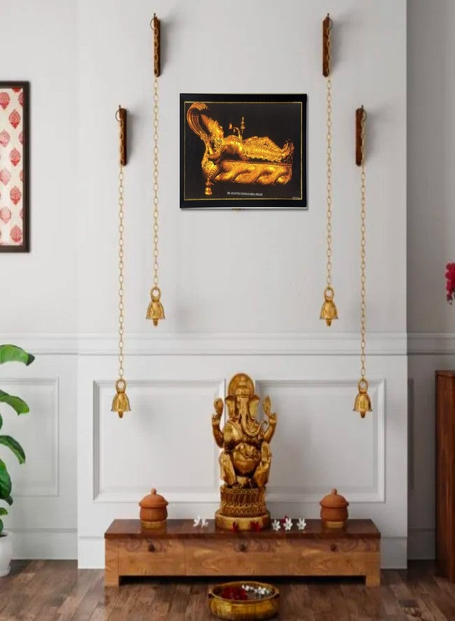 101Temples 101 Temples - Divinity Eternity Spirituality Ananthapadmanabha SwamyPhoto Frame with Wall Hook, 1 Piece | 10” x 13”, Matt Finish - Image 3